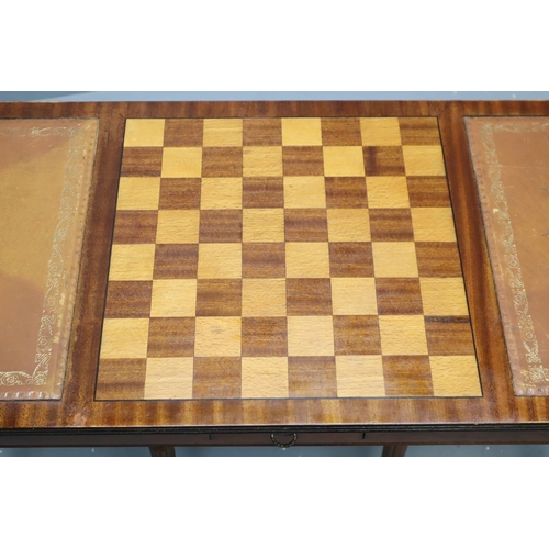 635 - Vintage Nesting Chess Coffee table. No Postage