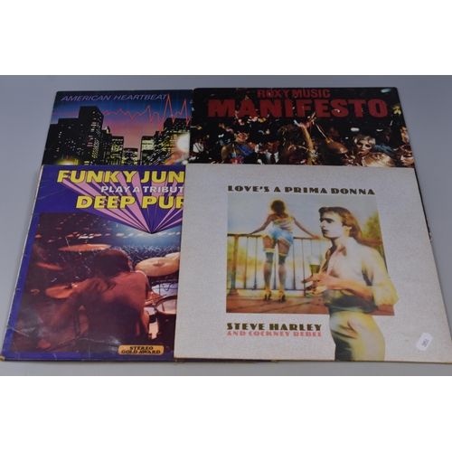 537 - Fifteen Vinyl Albums including Madness, Steve Harley, Roxy Music, and Elvis Preseley