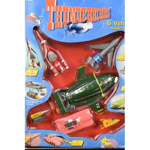 642 - Three Boxed and Sealed Carlton Soundtech Thunderbirds Six Vehicle Super Sets