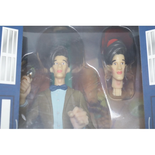 652 - A Selection of Eleven Boxed Doctor Who Collectable Vinyl Figures By Big Chief Studios (7 Tenth Docto... 