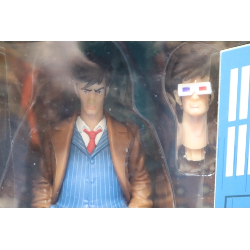 652 - A Selection of Eleven Boxed Doctor Who Collectable Vinyl Figures By Big Chief Studios (7 Tenth Docto... 