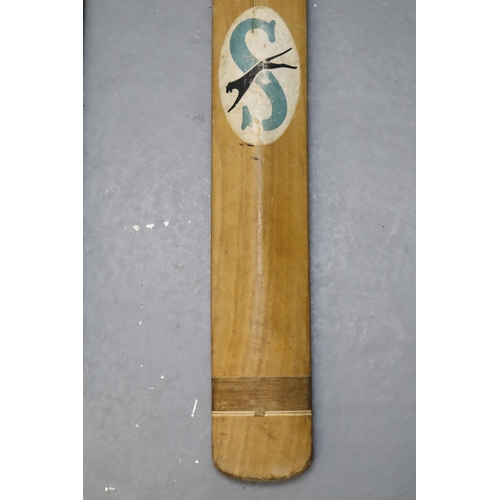 700 - Two Vintage Cricket Bats including Duncan Fearnley Supreme CD Super and a Slazenger County Wrapped