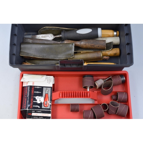 764 - Collection of Wood Chisels to include a Box Set of Marples M155