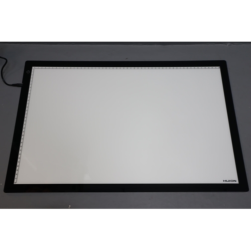 862 - New A2 LED Light Pad with adjustable illumination UK and EU plug