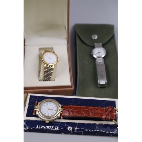 502 - A box full of ladies wrist watches