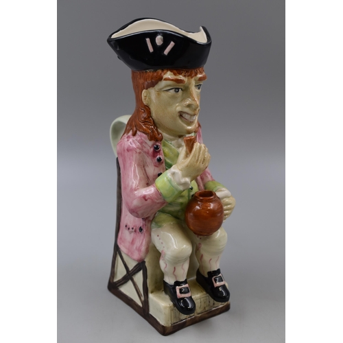 317 - Kevin Francis / Peggy Davies Limited Edition The Thin Man Toby Jug complete with Original Box (10