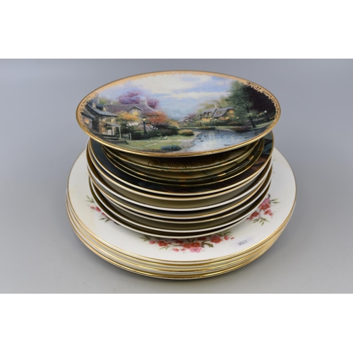 803 - Selection of Cabinet Plates including Cugulo Spanish Tableware, Royal Doulton, Thomas Kinkade and Or... 