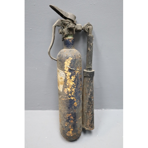 845 - Mixed Lot to include Vintage Fire Extinguisher< Rivet Gun and Rivets, Radio, Furniture Lifter, Ca... 