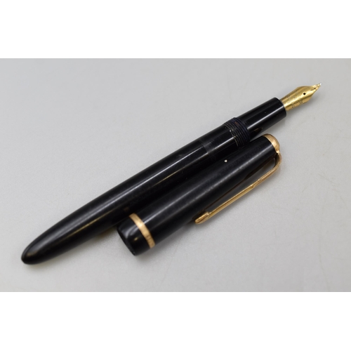 51 - Parker Slimfold 14ct Gold Nibbed Fountain Pen