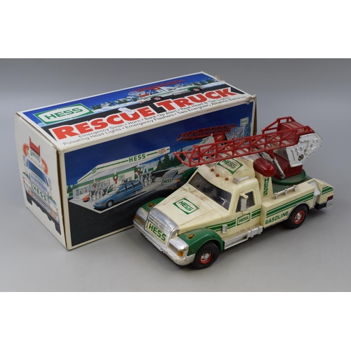 616 - A Boxed Hess 1994 Rescue Truck, Working When Tested