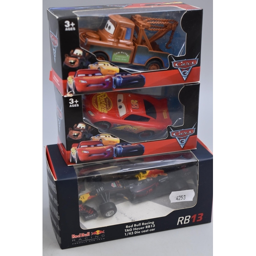 621 - Collection of Various Die-Cast Models To Include, Red Bull Racing TAG heuer FB13 Racing Car ( Scale ... 