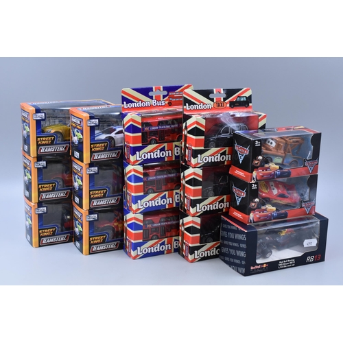 621 - Collection of Various Die-Cast Models To Include, Red Bull Racing TAG heuer FB13 Racing Car ( Scale ... 