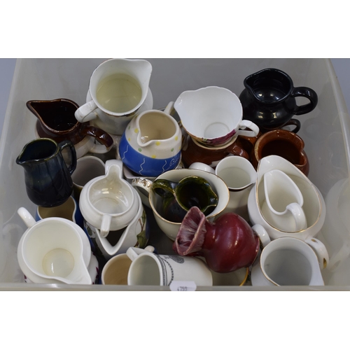 806 - A Selection of Collectable Ceramic Jugs To Include Royal Doulton, Wedgwood, Royal Albert, And More. ... 