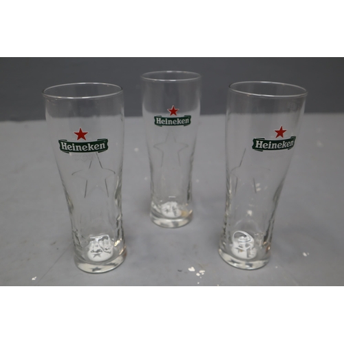 856 - A Large Selection of Mostly Branded Glassware To Include Beavertown Pint and 1/2 Pint Glasses, Capta... 