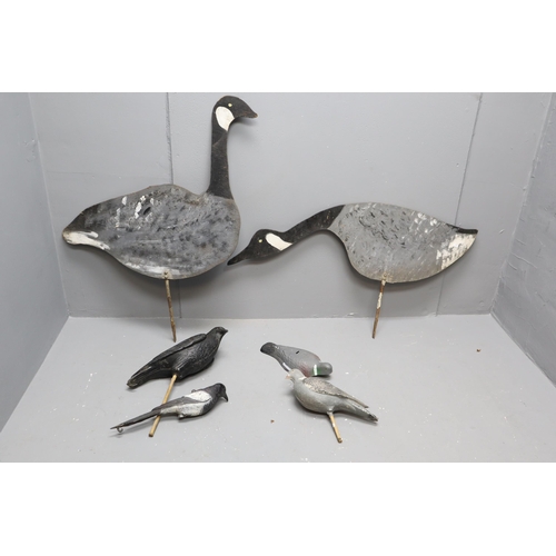 743 - Selection of Hunting Decoys including Two Geese (43