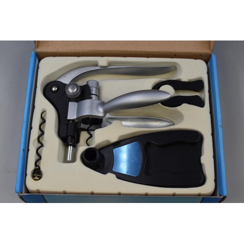 575 - Corkscrew Tools Wine Bottle Opener In Original Box