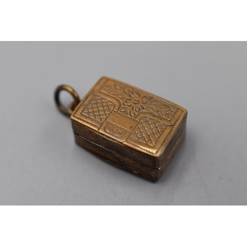 20 - Edwardian Vinaigrette Pendant