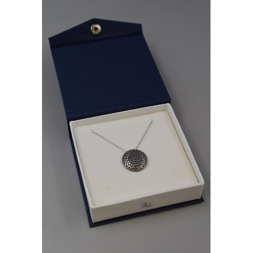 69 - Silver 925 Necklace Complete in Presentation Box