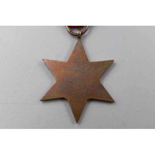 270 - George VI WWII 1939 to 1945 Star Complete with Ribbon