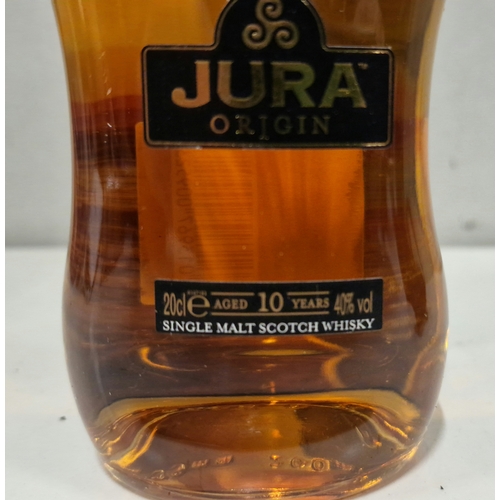 300 - JURA Single Malt Scotch Whisky Aged 10 Years Origin. Boxed. 40% VolumeThis is a Small 20cl bottle.... 