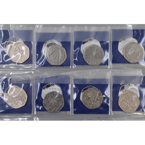 169 - Selection of 10 Collectable 50p Coins including NHS, Public Library, VC and More