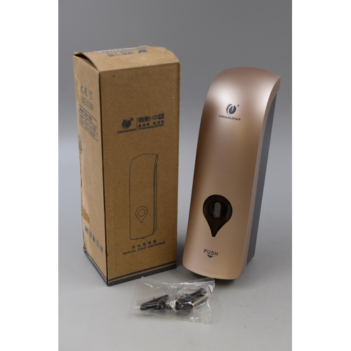 389 - New manual soap dispenser