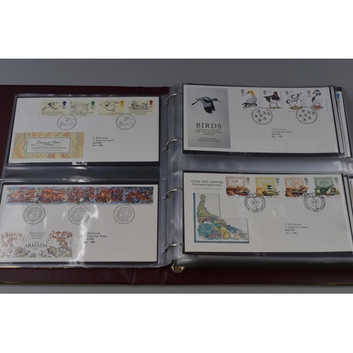 426 - Aprrox 72 Royal Mail First Day Covers complete with Case