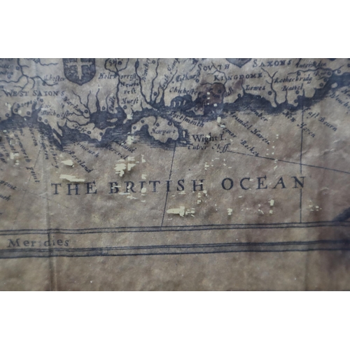 374 - Map of Britannia in Framed and Glazed Mount (22