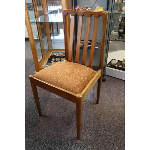 525 - Cross Match Mid Century Dining Table and Chairs to include a Possibly Meredew Teak Extending Ta... 