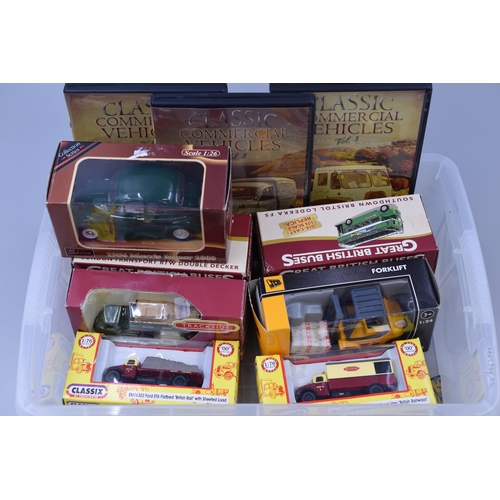 534 - Selection of Boxed Die-Cast Model Vehicles including Great British Buses, Corgi Trackside and More t... 