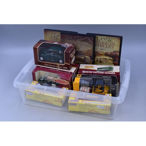 534 - Selection of Boxed Die-Cast Model Vehicles including Great British Buses, Corgi Trackside and More t... 