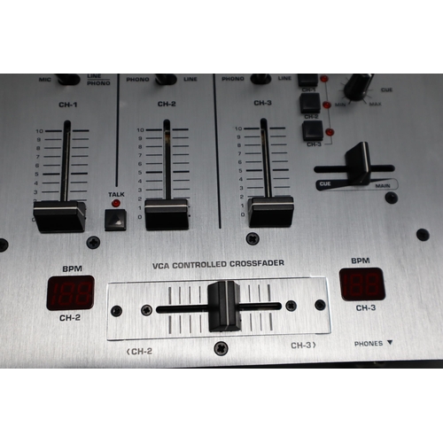 501 - Behringer PRO MIXER DX626 Professional 3-Channel DJ Mixer with BPM Counter and VCA Control