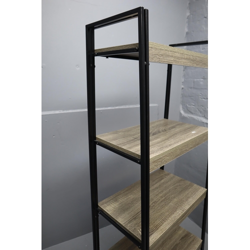 551 - A Contemporary Six Tier Shelving Unit, Approx 67