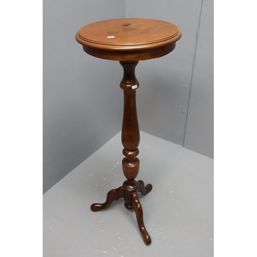 553 - Beautiful mahogany plant stand (3' 3