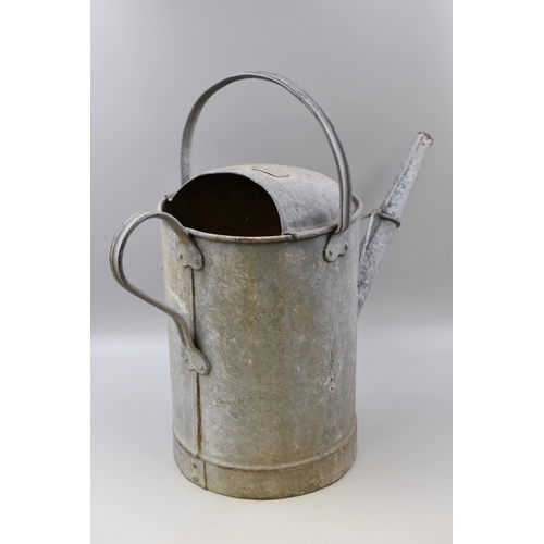 636 - Vintage Galvanized Three Gallons watering Can