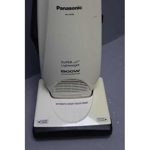 570 - Panasonic Super Lightweight 1900w Clean Filtration Automatic height Adjustment Hoover working when t... 