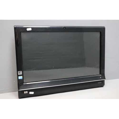 722 - HP Touchsmart screen monitor (untested) (17