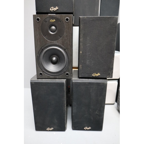 743 - A Large Selection of Untested Speakers To Include Aiwa, Sony, Gale 30 Series, Binatone, GEC, And Mor... 