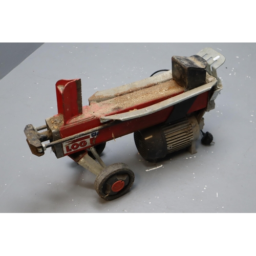 738 - Clarke Electric Log Splitter Powers on when power button is pressed but does not seem to operate may... 