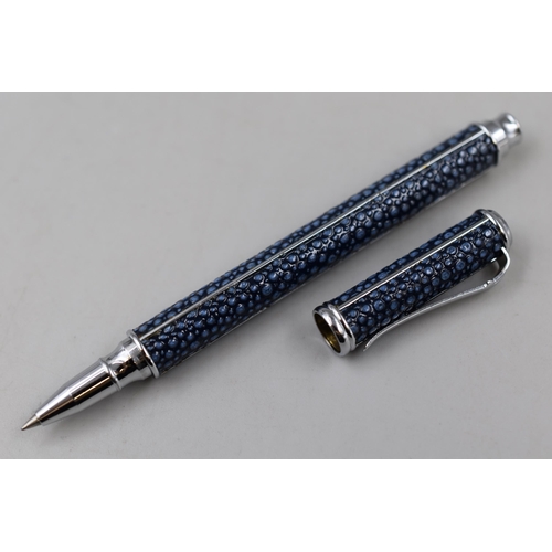 233 - German Duke Lux leather styled ball point pen completed in presentatin box