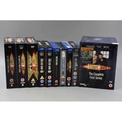 253 - A large collection of Doctor Who DVDs and box sets