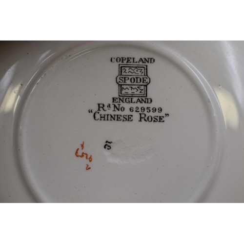 315 - Selection of 13 Pieces of Copeland Spode China Rose includes Tea Cups, Saucers and Side Plates