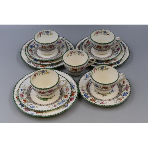 315 - Selection of 13 Pieces of Copeland Spode China Rose includes Tea Cups, Saucers and Side Plates