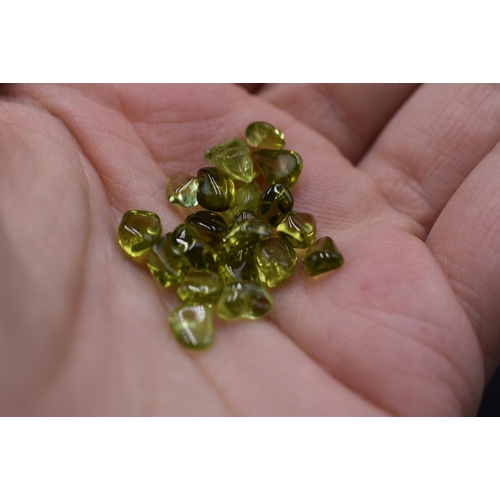 59 - Collection of Peridot August Birthdate Gem Stones