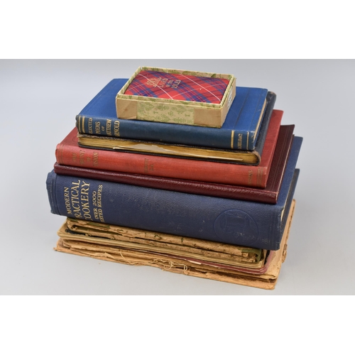 453 - Selection of Vintage Personalised Note Books containing Sketches and Musings with a selection of Poe... 