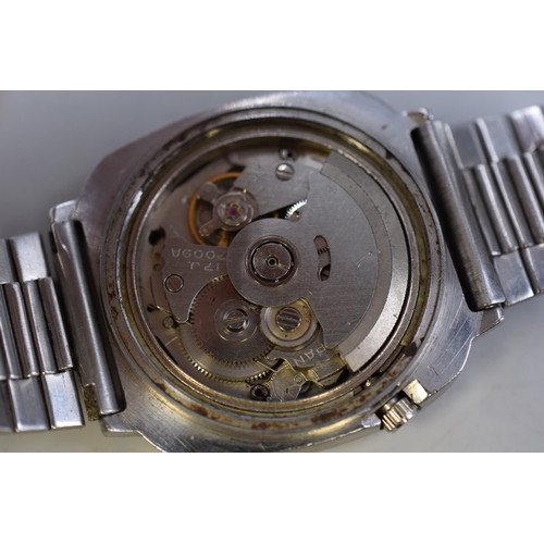 80 - Seiko 5 Automatic Day / Date 17 Jewels Gents Watch (Working)