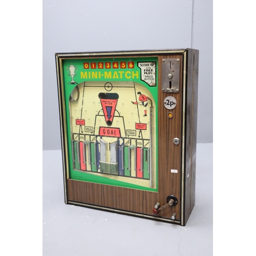 340 - Mid Century 1970s Mini-Matic Wall Mounted Football Games (Requires Attention) 26