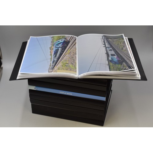 504 - A very large collection of A4 sized British railway photographs in colour. From industrial to commer... 