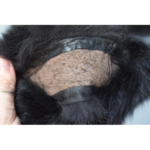 546 - Nice Quality Vintage Fur Stole and Wrist Warmers Set