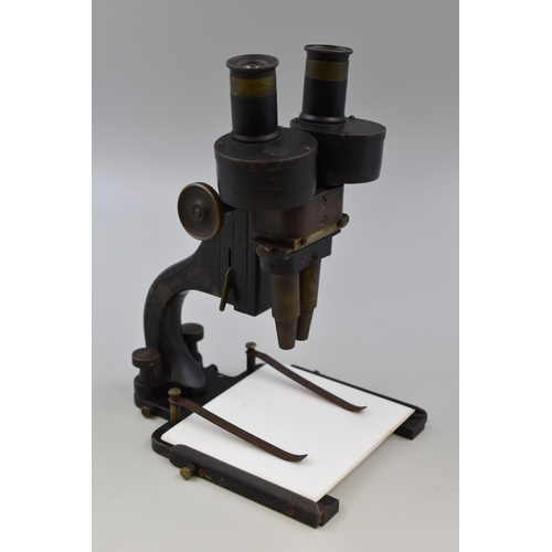 351 - Prior of London Binocular Microscope